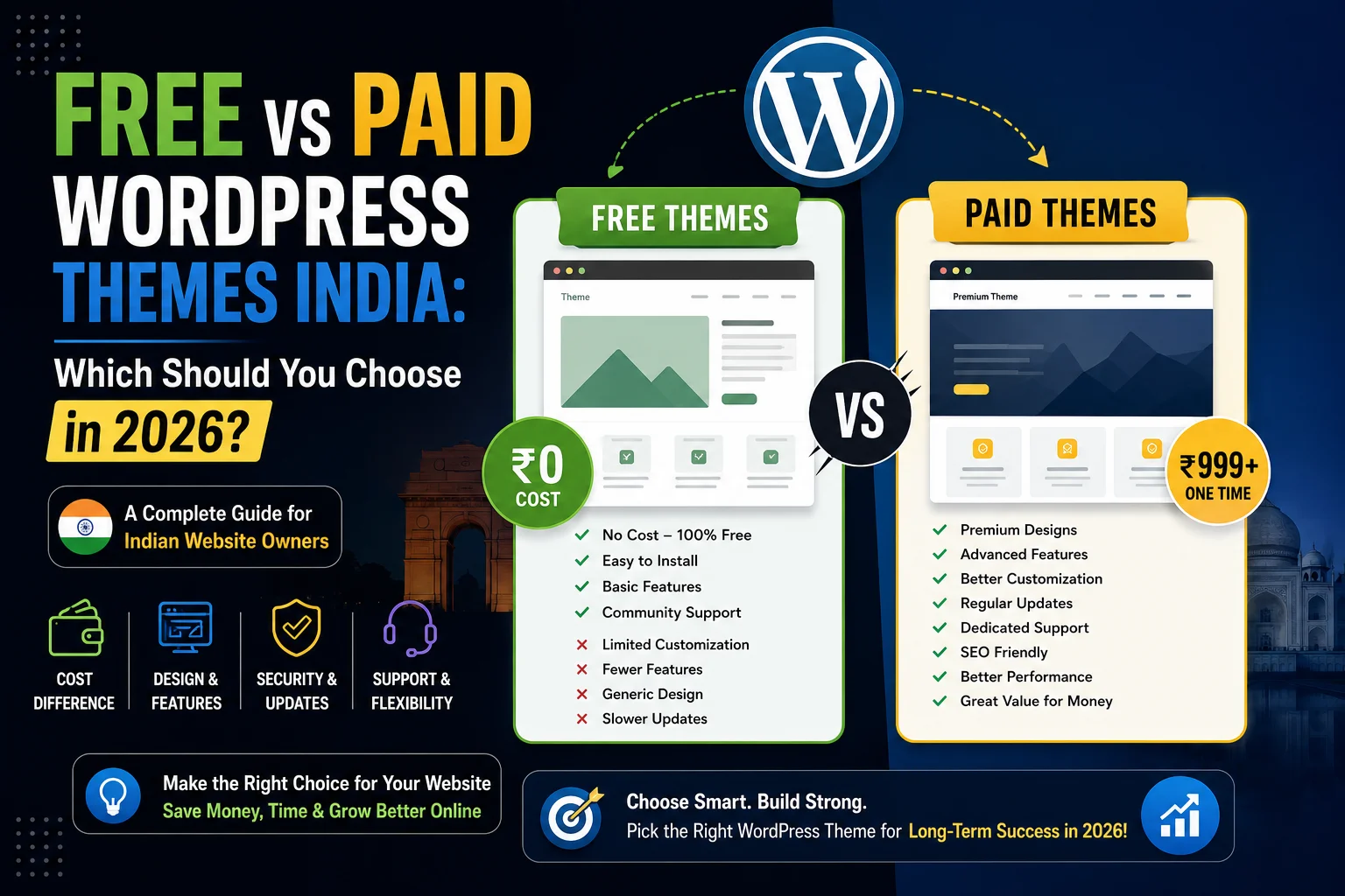 free-vs-paid-wordpress-themes-india