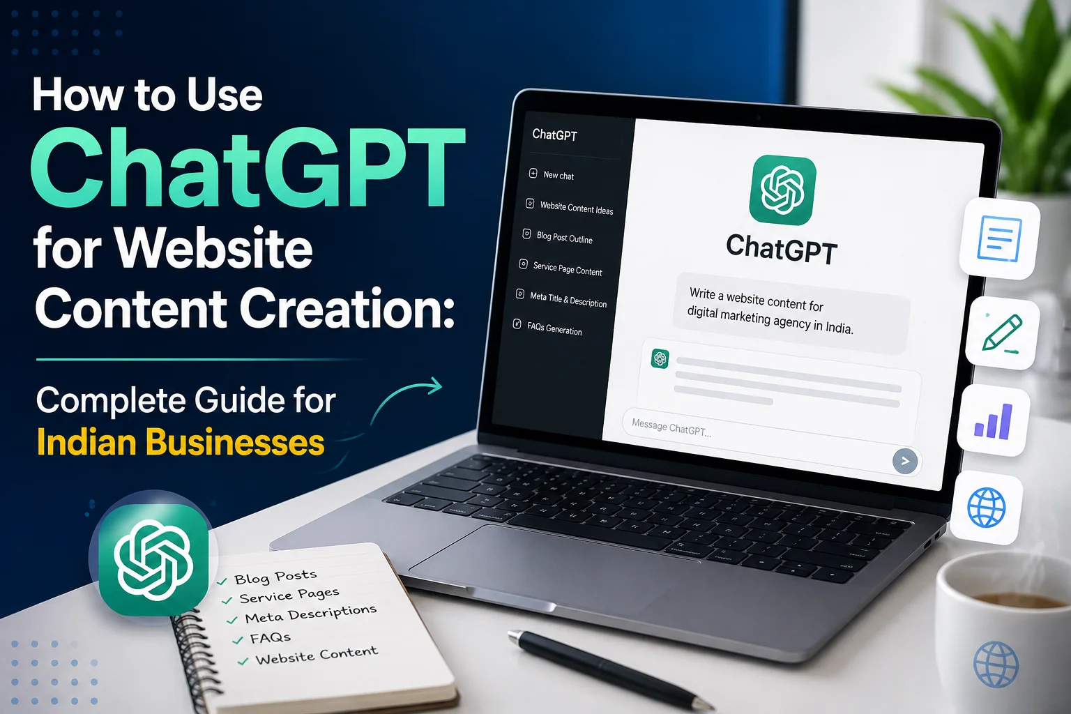 chatgpt-website-content-creation-india