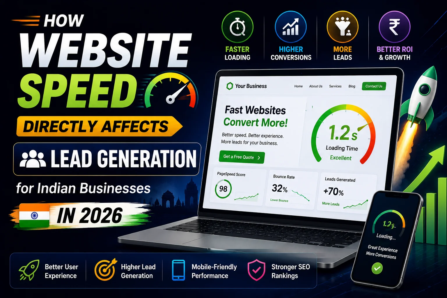 website-speed-lead-generation-india