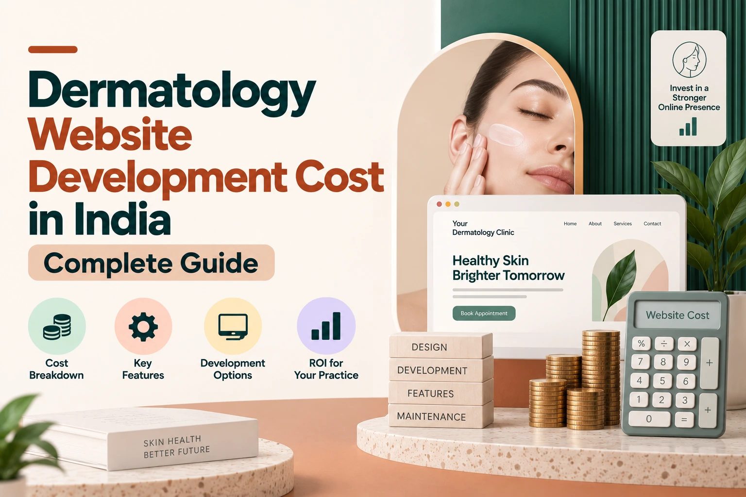 dermatology-website-development-cost-india