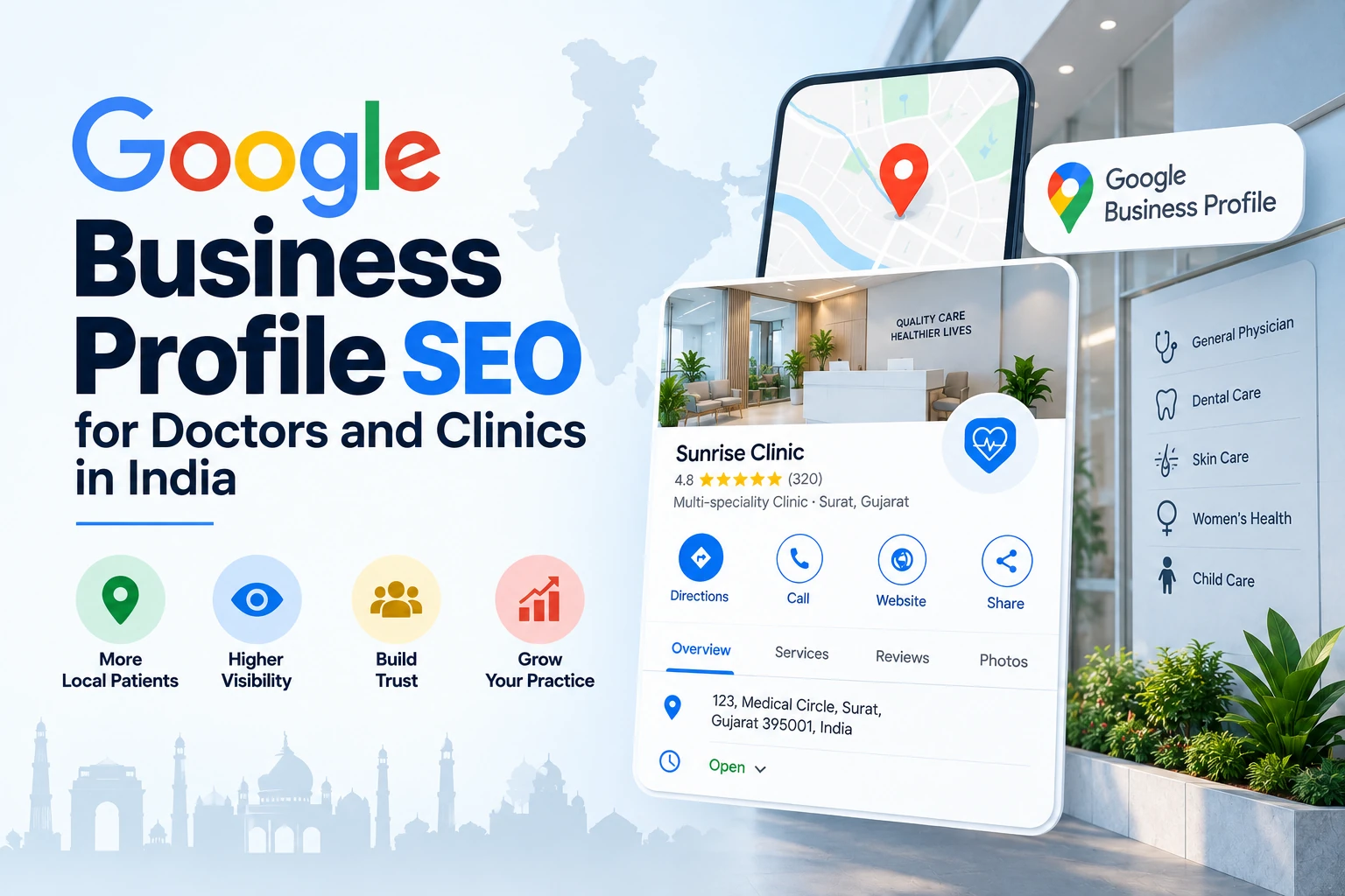 google-business-profile-seo-doctors-clinics-india